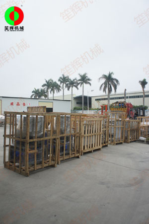 廣東珠?？蛻舳ㄙ彺笈吖幚砩a(chǎn)線及相關(guān)設(shè)備出貨了！