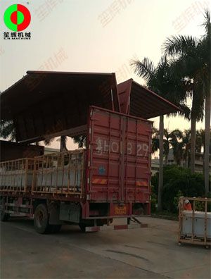 多臺(tái)氣泡洗菜機(jī)出貨交付客戶！