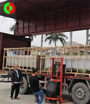 氣泡洗菜機(jī)等一批蔬果清洗設(shè)備按時交付客戶！