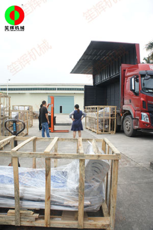 多功能洗菜機(jī)等一批蔬菜清洗加工設(shè)備發(fā)貨交付客戶！